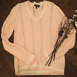 Ralph Lauren: vintage cable knit sweater